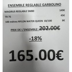 ENSEMBLE REGLABLE GARBOLINO...