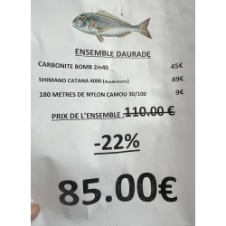 ENSEMBLE DAURADE CARBONITE...