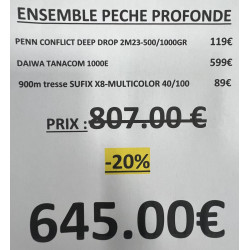 ENSEMBLE PECHE PROFONDE...