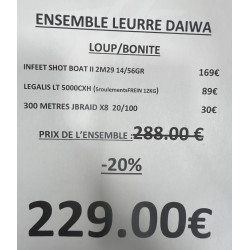 ENSEMBLE LEURRE DAIWA...