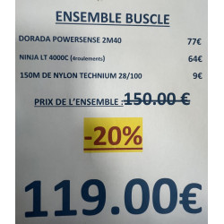 ENSEMBLE BUSCLE DORADA...