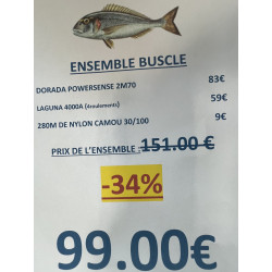 ENSEMBLE BUSCLE DORADA...