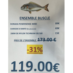 ENSEMBLE BUSCLE DORADA...