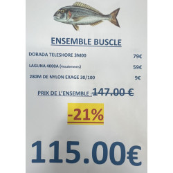 ENSEMBLE BUSCLE DORADA...