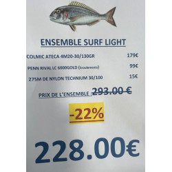 ENSEMBLE SURF LIGHT COLMIC...