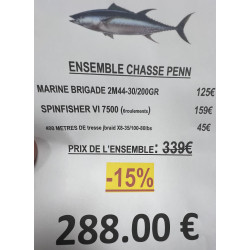 ENSEMBLE CHASSE PENN MARINE...