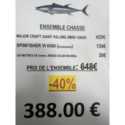 ENSEMBLE CHASSE MAJORCRAFT...