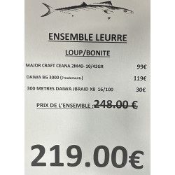 ENSEMBLE LEURRE LOUP /...