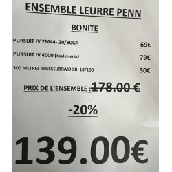 ENSEMBLE LEURRE PENN BONITE...