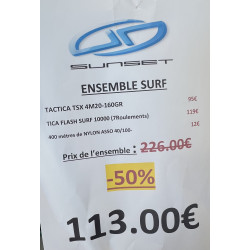 ENSEMBLE SURF TACTICA TSX...