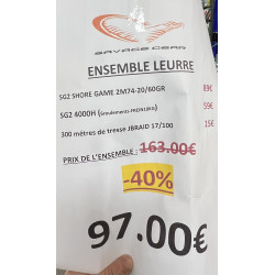 ENSEMBLE LEURRE SG2 SHORE...