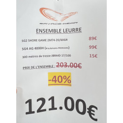 ENSEMBLE LEURRE SG2 SHORE...