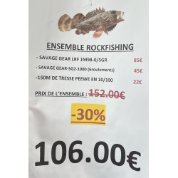 ENSEMBLE ROCKFISHING SAVAGE...