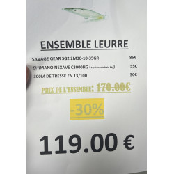 ENSEMBLE LEURRE SAVAGE GEAR...