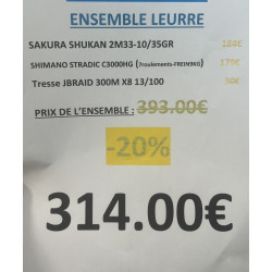 ENSEMBLE LEURRE SAKURA...