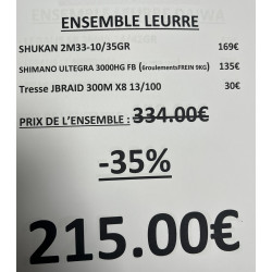 ENSEMBLE LEURRE SHUKAN...