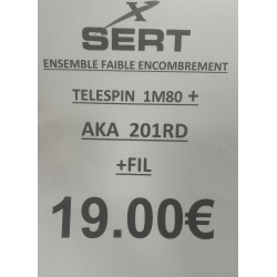 TELESPIN 1M80 + AKA 201RD +FIL