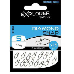 DIAMOND SNAP - BLACK NICKEL...