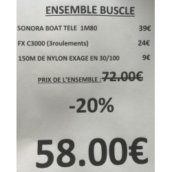 ENSEMBLE BUSCLE SONORA BOAT...