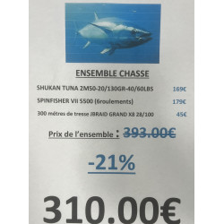 ENSEMBLE CHASSE SHUKAN TUNA...