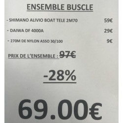 ENSEMBLE BUSCLE - SHIMANO...