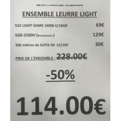 ENSEMBLE LEURRE LIGHT SG2...