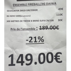 ENSEMBLE FIREBALL/JIG DAIWA...