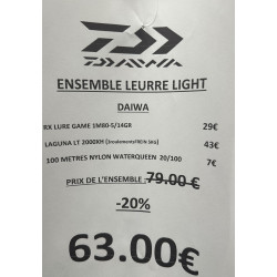 ENSEMBLE LEURRE LIGHT DAIWA...