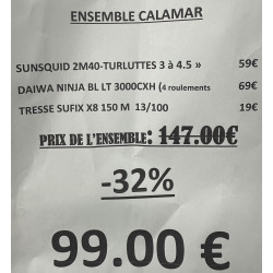 ENSEMBLE CALAMAR SUNSQUID...