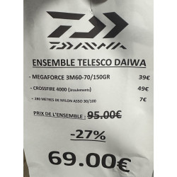 ENSEMBLE TELESCO DAIWA...