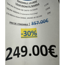 ENSEMBLE LEURRE LOUP /...