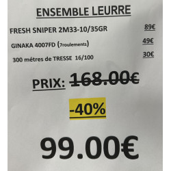 ENSEMBLE LEURRE FRESH...