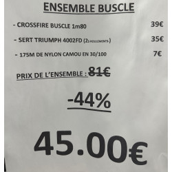 ENSEMBLE BUSCLE CROSSFIRE...