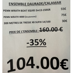 ENSEMBLE DAURADE / CALAMAR...