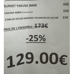 ENSEMBLE BUSCLE SUNSET...
