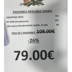 ENSEMBLE REGLABLE DAIWA...