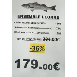 ENSEMBLE LEURRE CRAZEE...