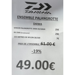 ENSEMBLE PALANGROTTE DAIWA...